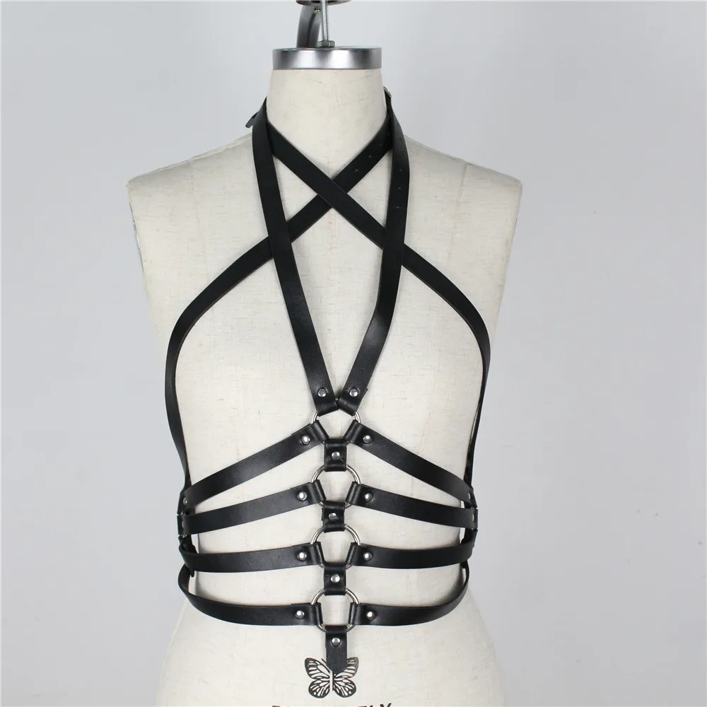 Ремень WKY женский кожаный пикантный пояс с подвязками ручной работы в стиле