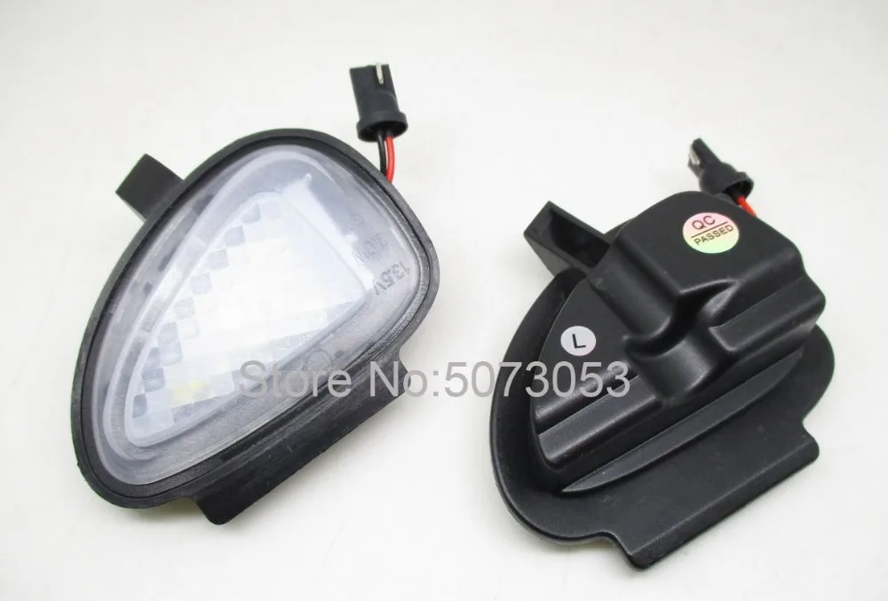 2 шт. светодиодный светильник с боковым зеркалом для VW Golf 6 GTI 09~ Golf Cabriolet 12~ Touran 2010~ PASSAT B7 2011