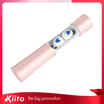 

KIITO E10 Wireless Bluetooth Earphones Earbuds Headset Hands-Free Earpiece Deep Bass Noise Cancelling Wireless Headphones