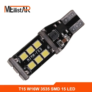 

T15 W16W WY16W 15 SMD 2835 LED Canbus Error Free Car Rear Bulb Brake Light Car Reversing Light Turn Signal Red White Yellow