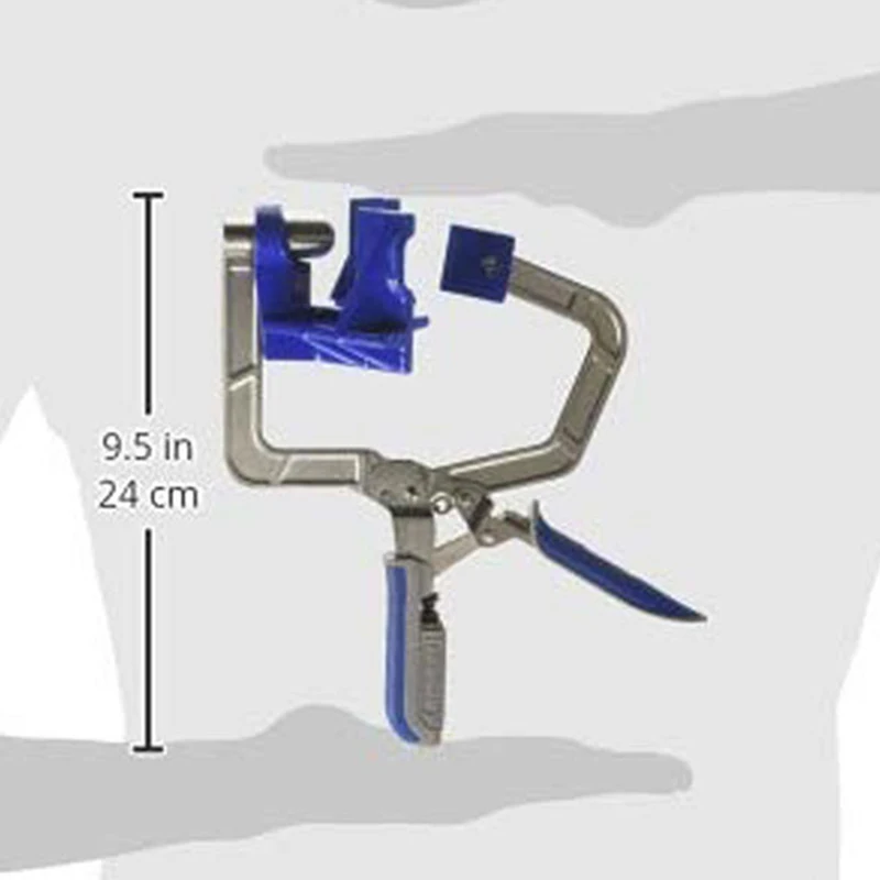 

Vises Corner Clamp For Kreg Jigs Stainless steel Drawers Cabinets Boxes Tools Workshop Equipment