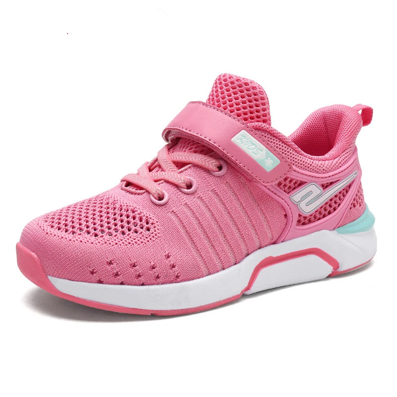 

2019 Spring Autumn Children Girls Sports Brand Breathable Outdoor Kids Sneakers Running shoes Breathable Mesh shoes EUR 28-39