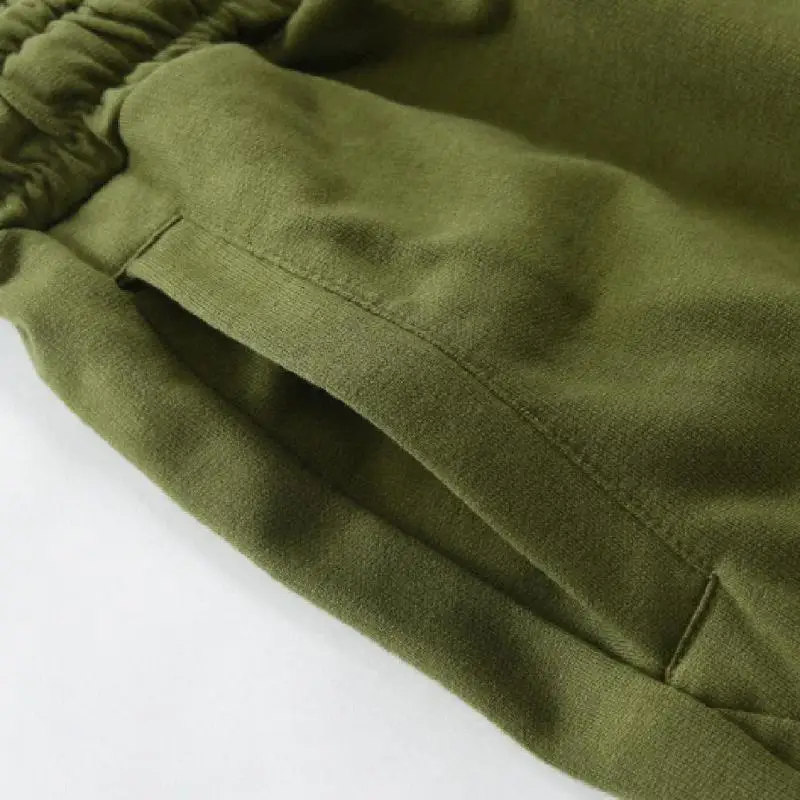 Мужские брюки Однотонные эластичные с высокой талией модные летние пляжные шорты для отдыха