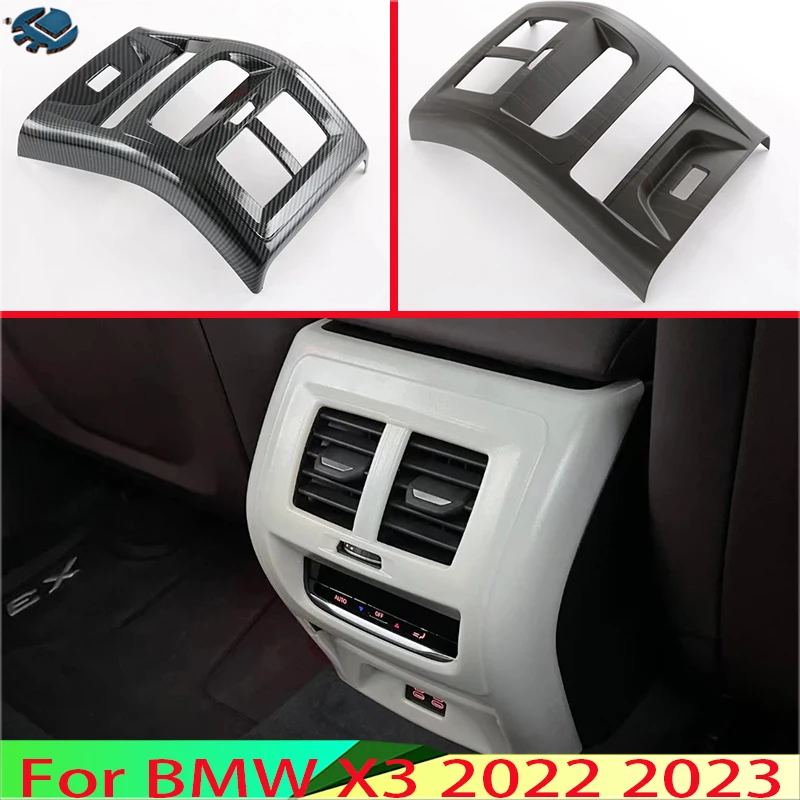2023 Bmw X3 Accessories For Bmw X3 2022 2023 Car Accessories Abs Plastic Chrome Plated Armrest Box Rear Air Vent Frame Trim Cover Aliexpress Automobiles Motorcycles