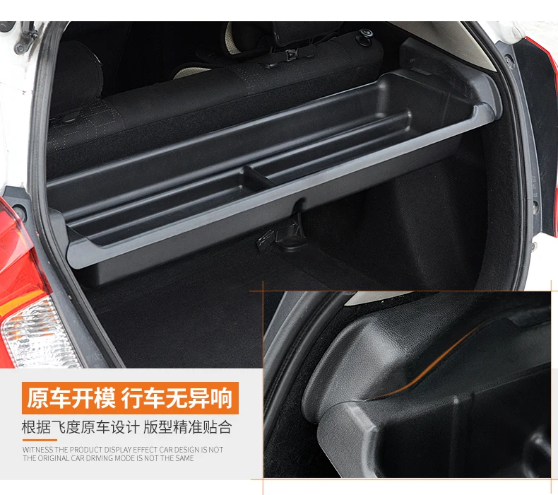

Car Accessories Organizer Car Trunk Box SUV Auto Cargo Storage Box Holder Cars Luggage Travel Box Honda Fit Jazz 2014-2019