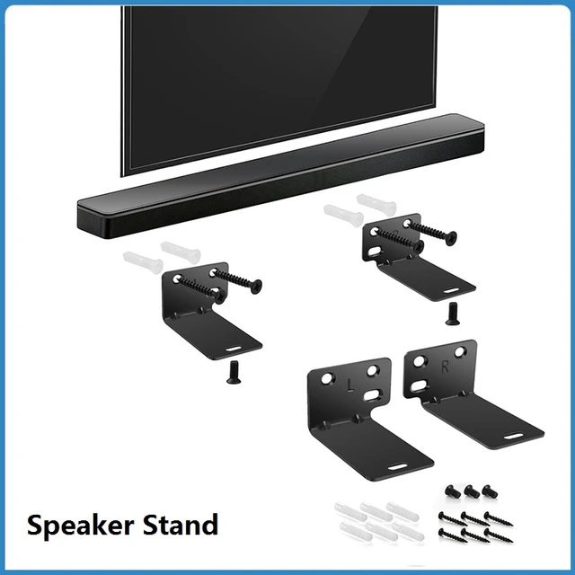 1pair Wall Speaker Stand Bracket Hanger For Bose Wb-300 Soundtouch 300 Accessories Black - Speaker AliExpress