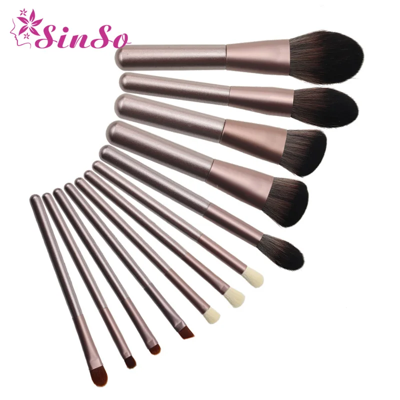 

SinSo Makeup Brushes 12PCS Professional Makeup Brush Set Eyeshadow Foundation Powder Eyebrow Lip Make Up Brushes Cosmetic Tools