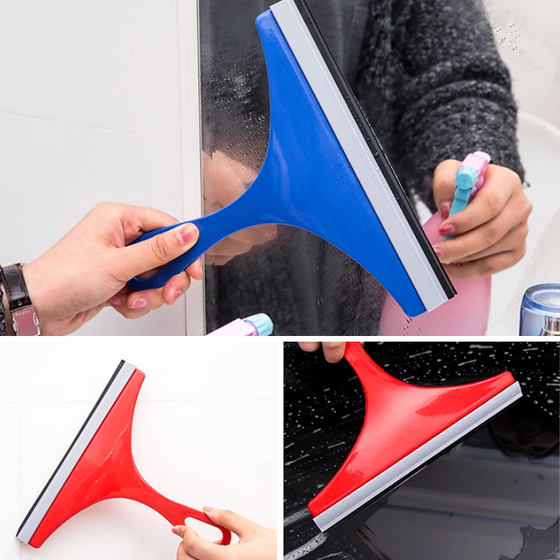 

Hot Random 1pc Cleaning Brush Bar Counter Window Scraper Cleaner Washing Clearing up Stagnant Water Car Window Cleaner