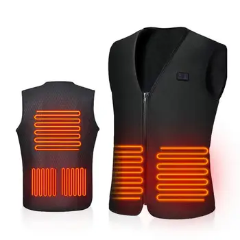 

Electric Heating Vest Adjustable USB Charging Heated Warm Vest for Outdoor Camping Hiking Golf