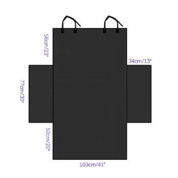 

Car Trunk Pet Car Mat Waterproof And Scratch Resistant Removable And Washable Folding Dog Seat Cushion