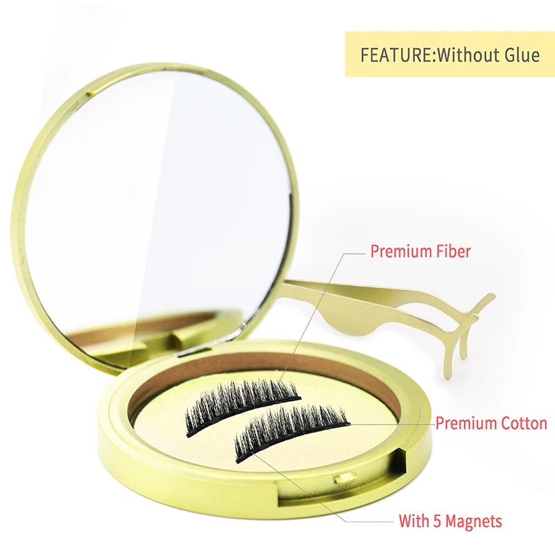 Накладные ресницы на магнитах подводка для глаз Магнитный ненастоящий с