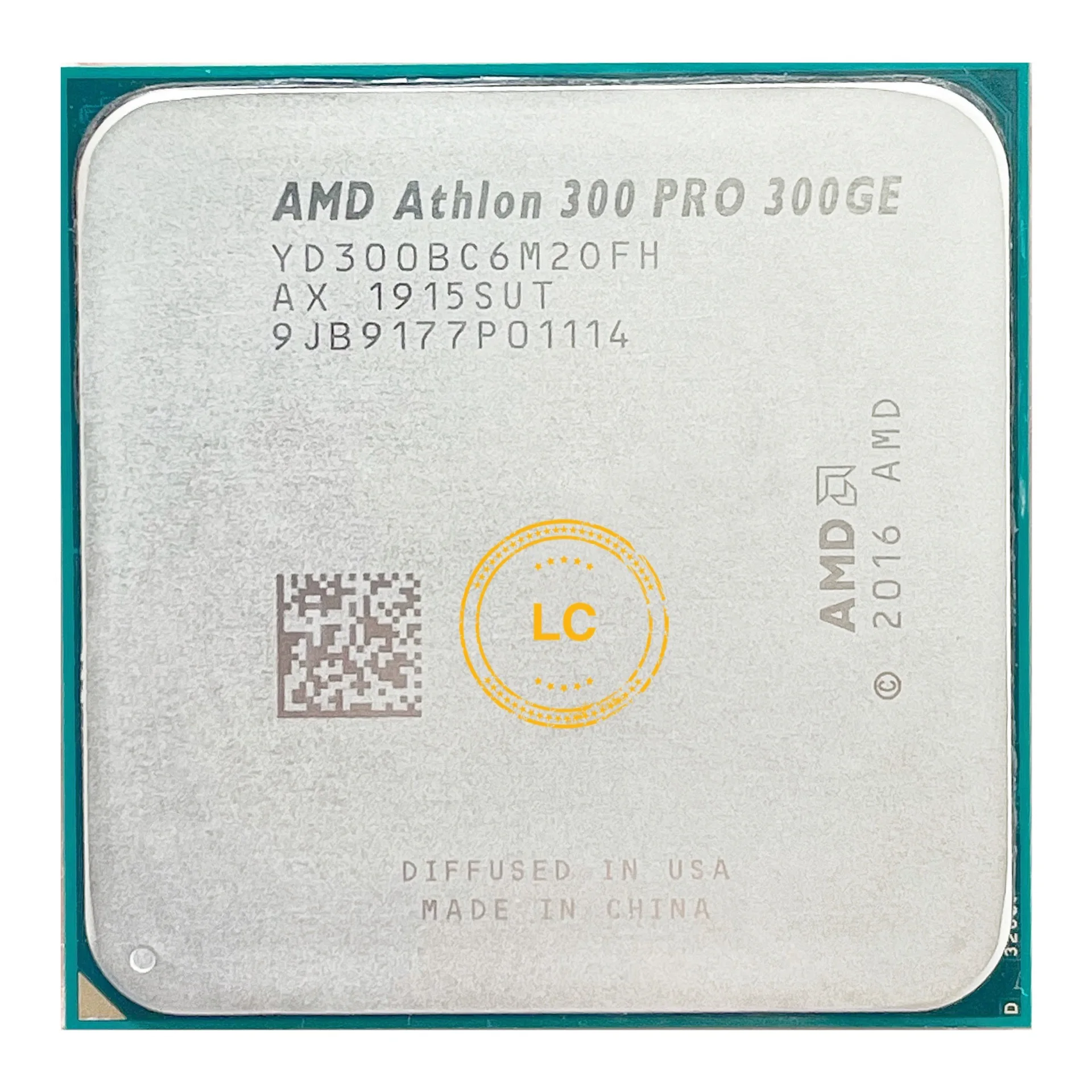 Процессор AMD Athlon X2 PRO 300GE 3 4 ГГц двухъядерный четырехпоточный процессор YD300BC6M2OFH