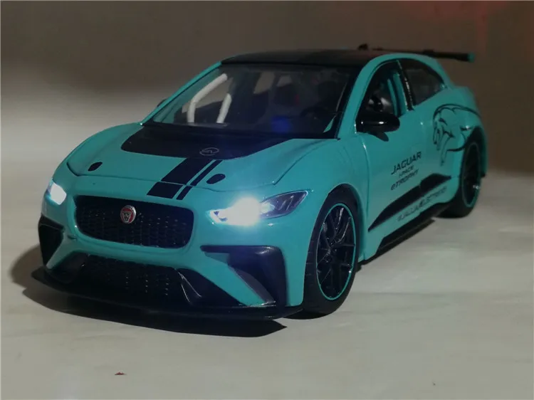1:32 высокая имитация Jaguar I PACE оттяните назад детская игрушка сплав спортивный автомобиль для детей подарки