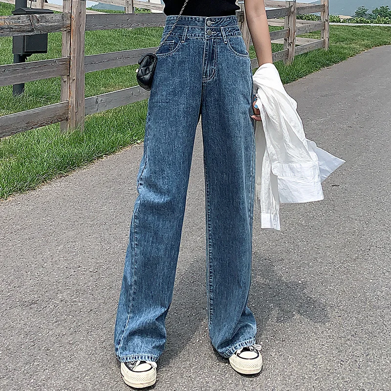 Loose Straight Trousers|Jeans| - AliExpress