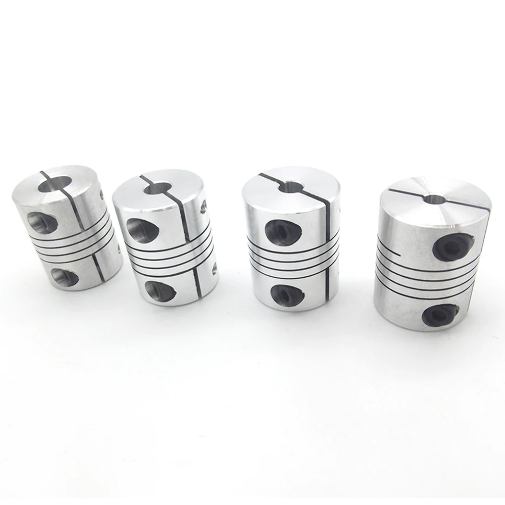 

4PCS 10X6.35MM D25L30 Aluminum Z Axis Flexible Coupling For Stepper Motor Coupler Shaft Couplings 3D Printer Parts Accessory