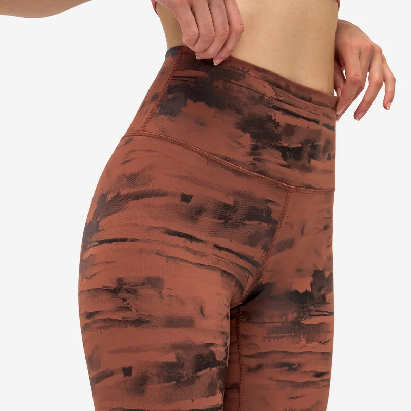 ClASSIC 4.0&Naked Feel Printed Yoga Pants Sport Tights Women Plus Size High Waist Workout Fitness Sport Leggings XS-XL