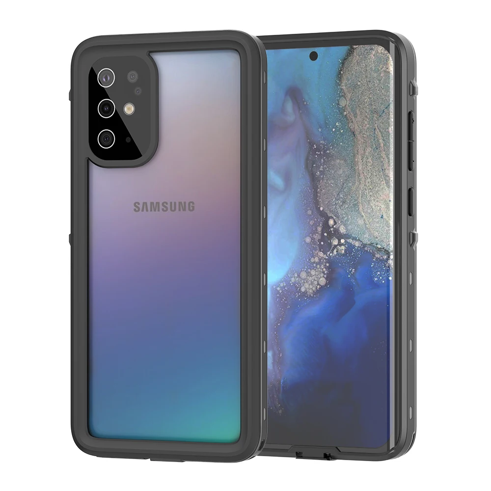 Чехол для Samsung Galaxy S20 Plus IP68 водонепроницаемый 360 градусов прозрачный