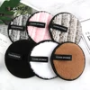 MAANGE 3PCS Microfiber Makeup Remover Towel Reusable Cleansing Cloth Pads Face Cleaner Plush Puff Foundation Skin Care Tool 2
