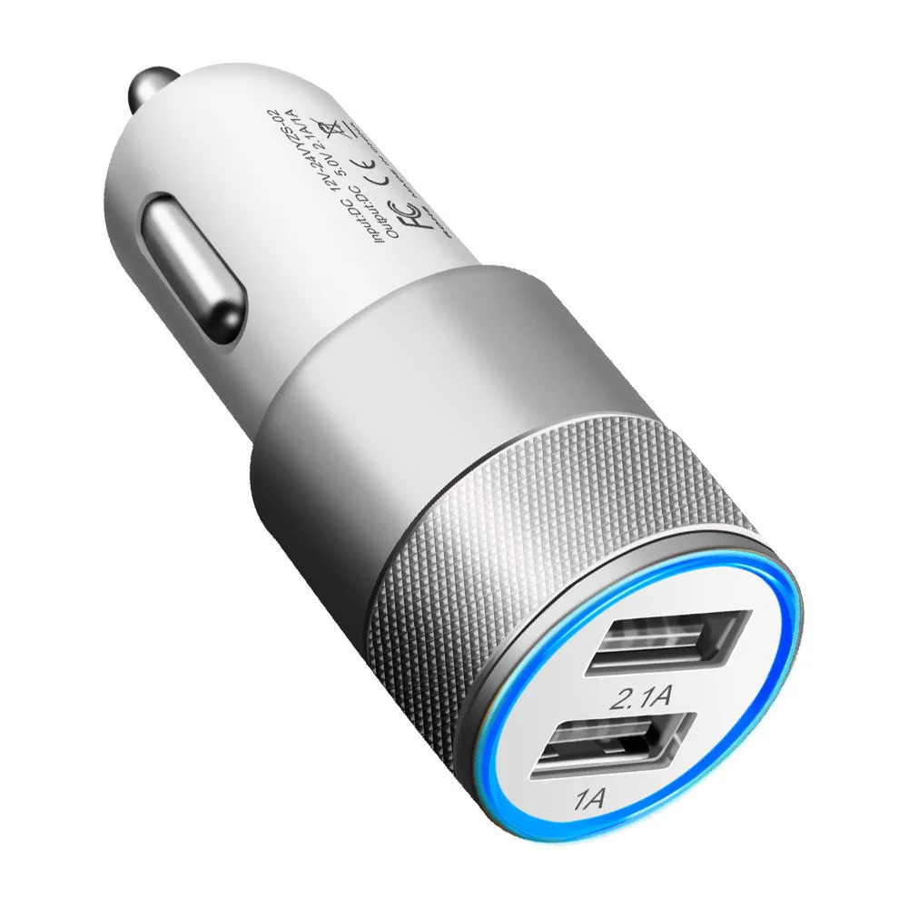 5 в 3,1 а автомобильный usb-кабель с разъемом из сплава, кольцо с резьбой, двойной USB быстрый мобильный телефон, автомобильное зарядное устройство, беспроводной держатель, автомобильное зарядное устройство WS002