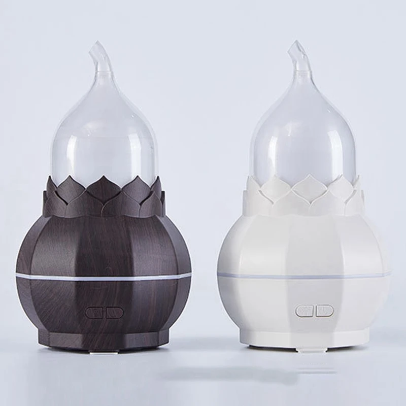 New Creative Usb Electric Aroma Air Diffuser Wood Ultrasonic Air Humidifier Essential Oil Aromatherapy Cool Mist Maker for Home
