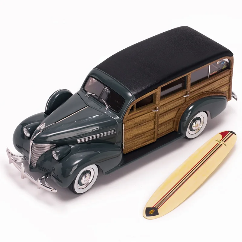 Модель автомобиля Классическая из сплава для Chevrolet Fleetmaster 1/18 коллекция игрушек