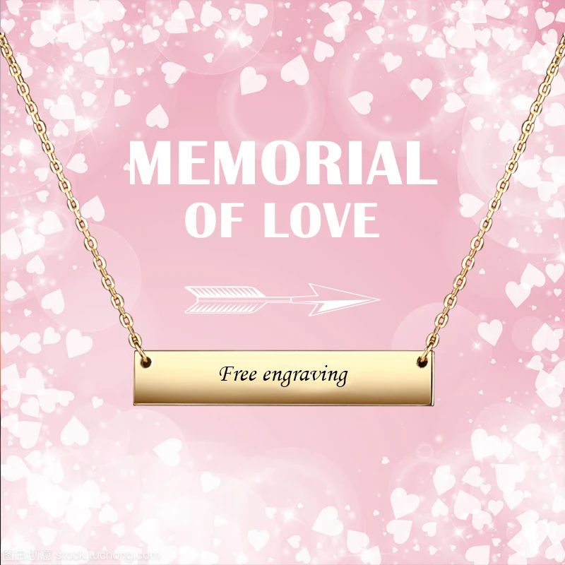 name pendant necklace Fashion Jewelry 