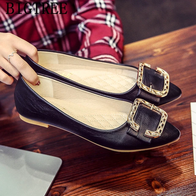 Zapatos De Cuero Blancos Para Mujer, Náuticos A La Moda, Negros, Planos, Sepatu Wanita, Coreanos, Cómodos Mujer | electricmall.com.ng