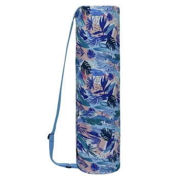 

Canvas Yoga Mat Storage Bag Printed Zipper Waterproof Yoga Mat Pad Pocket Yoga Carry Bags Backpack For Yoga Mat 69 * 19cm dfr