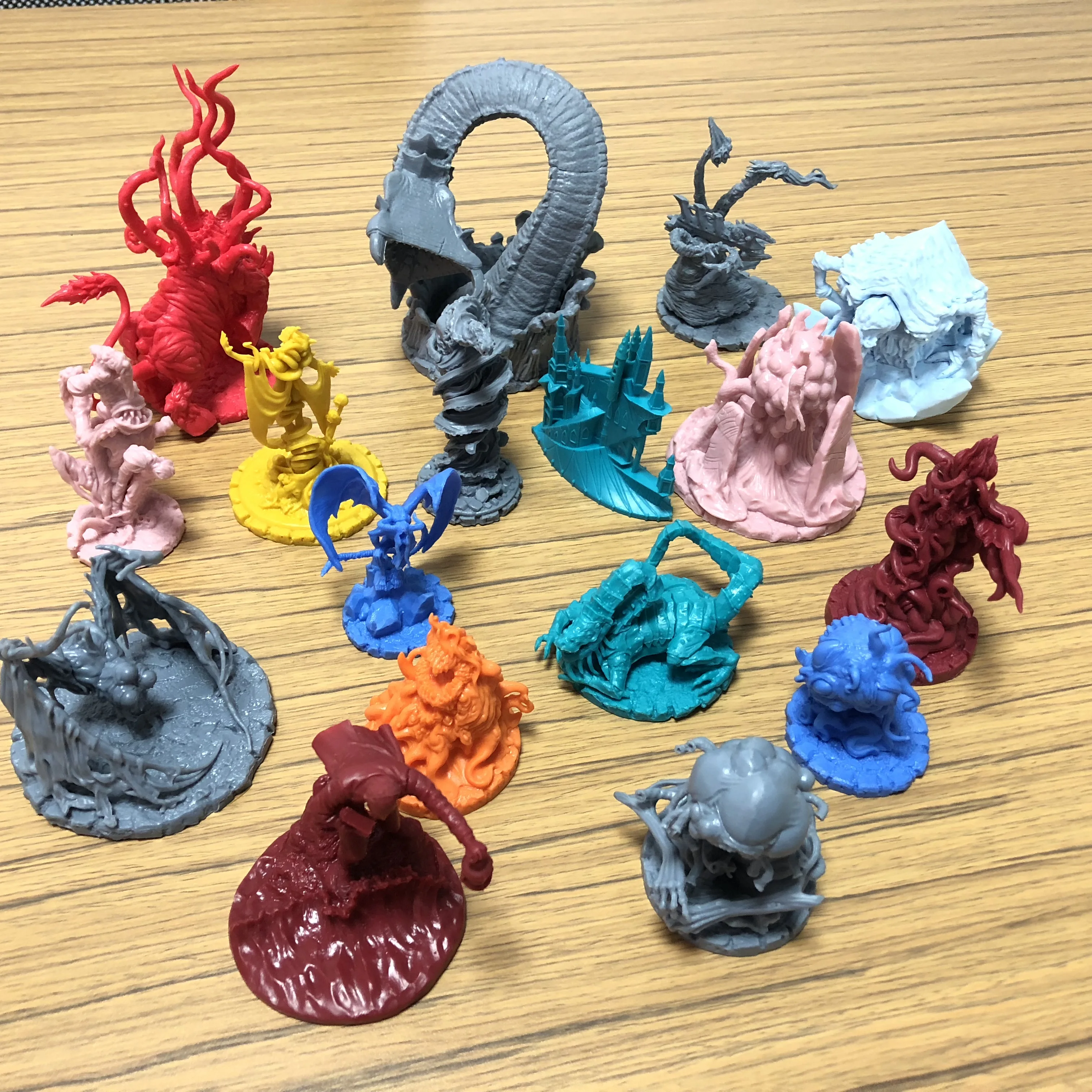D&D Dungeons & Dragon Board Game Miniatures Vintage Cthulhu Wars Figures Gifts 