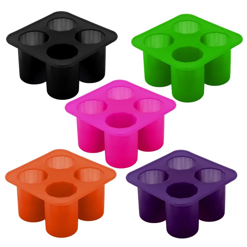 

Cylindrical Shape Silicone Mould Ice Cube Ice Lolly Tray Mold Storage Containers DIY Popsicle Suger Jelly Pudding Making Molde