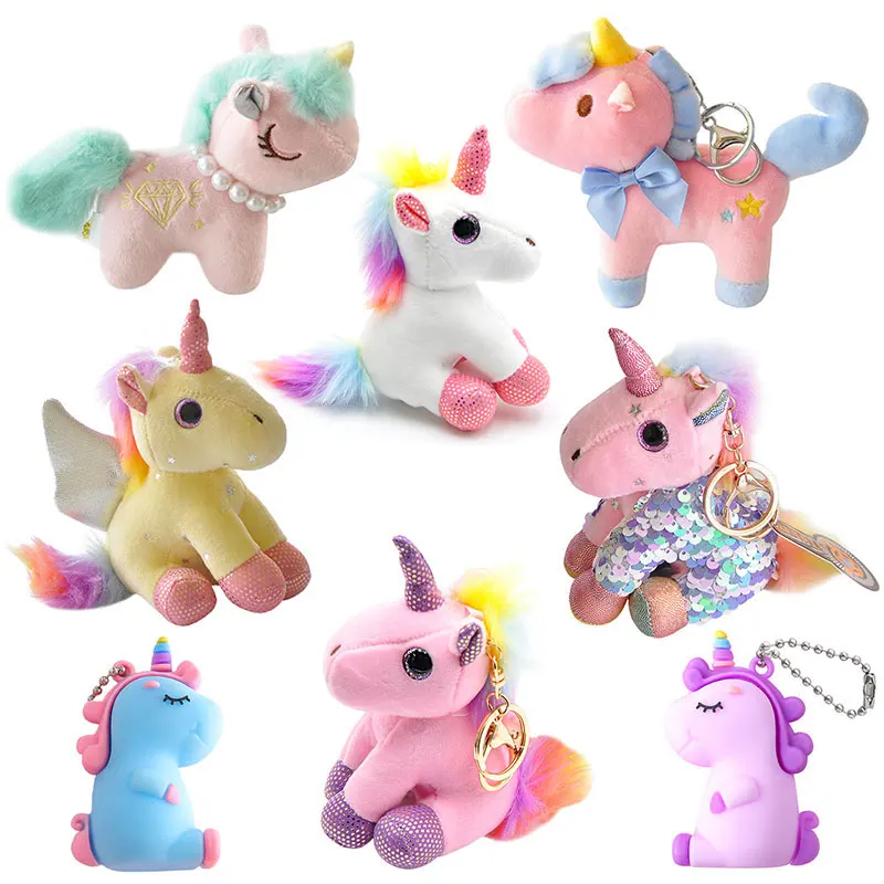peluche de unicornio pequeño