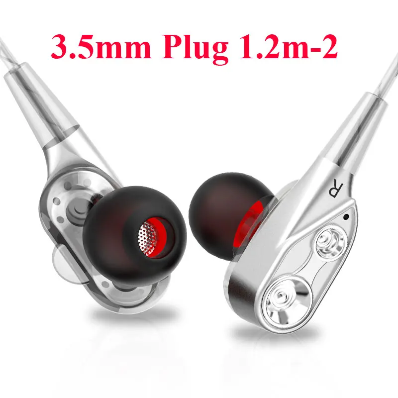 3.5mm Plug 1.2m-2 Универсальные наушники для мобильного телефона 3,5 мм разъем беспроводной Bluetooth 4,1 наушники музыка спортивная Гарнитура для Xiaomi iPhone samsung huawei - Цвет: 3.5mm Plug 1.2m-2