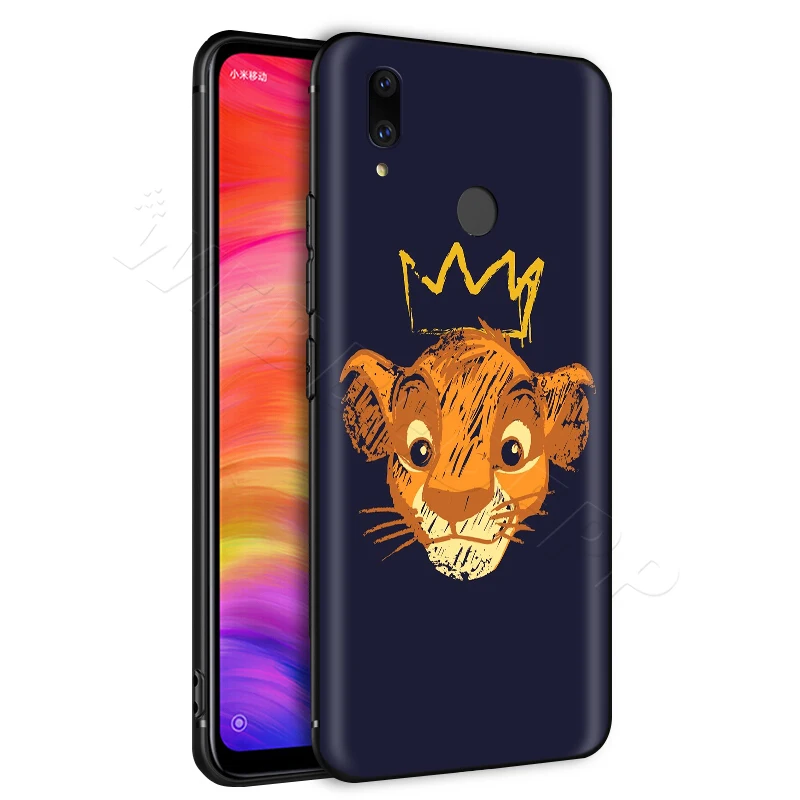 Чехол Король Лев для Xiaomi Redmi 4A 4X5 5A 6 6A 7 7A S2 Note Go K20 Pro Plus Prime 8T