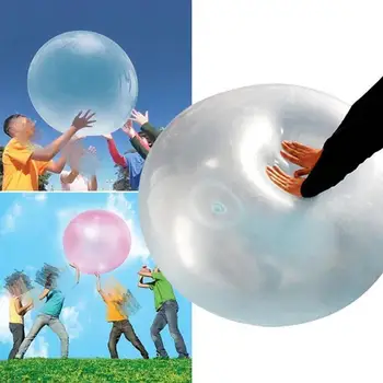 

XL Size Outdoor Inflatable Bubble Balloon Kids Play Water Balls Filled Air Blow Up Toys For Summer Beach bath Swimming Games