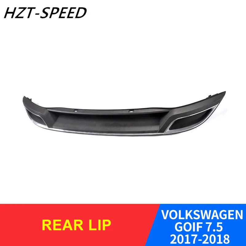 

2017 - 2018 PP Car Protector Bumper Rear Lip for VOLKSWAGEN GOLF 7.5 Car