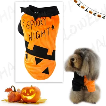 

Pet Halloween Funny Bat Cosplay Coat Autumn Winter 2-legged Dog Clothes For Cold Weather Dog Accessories