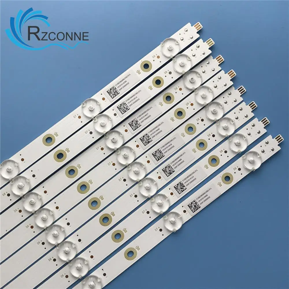 LED Ʈ  Ʈ 8leds Vizio 50 &TV LB50103 V0_00 M507-G1 LTMWQHKV TPT500U1-QVN0