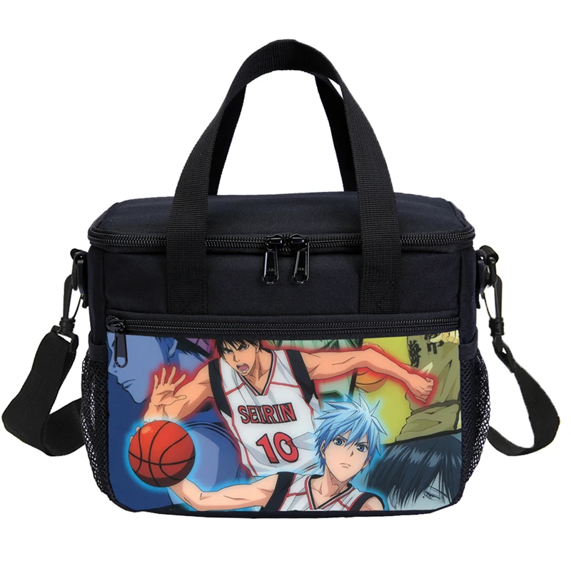 Женские сумки для обеда 3D Kuroko No Basketball Портативная сумка холодильник