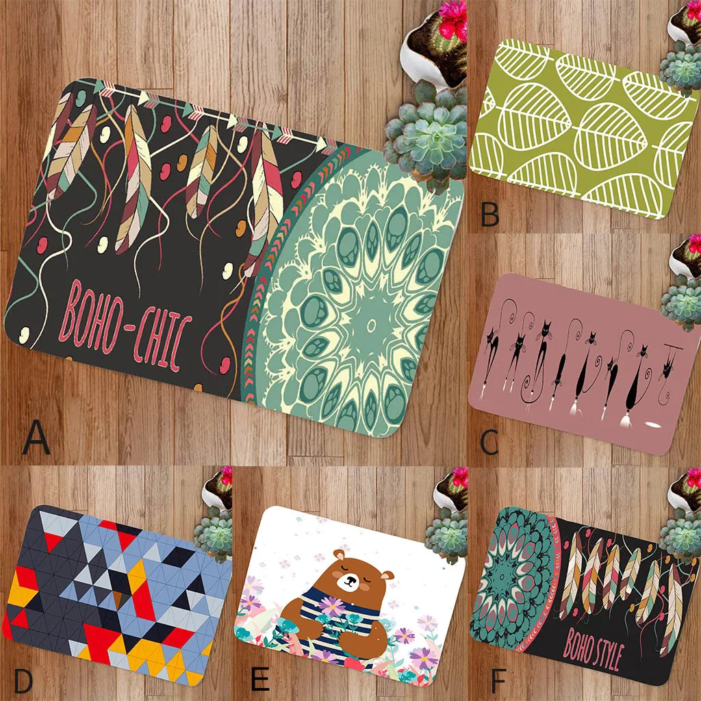 

40X60cm Popular Door Room Floor Mat Indoor Carpets Rag Bathmat Home Decor Carpet Decor Door Home Home & Kitchen Home & Living