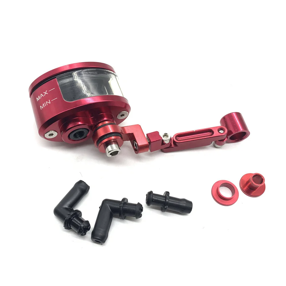 Motorcycle Brake Clutch Reservoir Universal Motorcycle Brake Clutch Tank Cylinder Fluid Oil Reservoir Cup for Honda Yamaha Suzuki Kawasaki