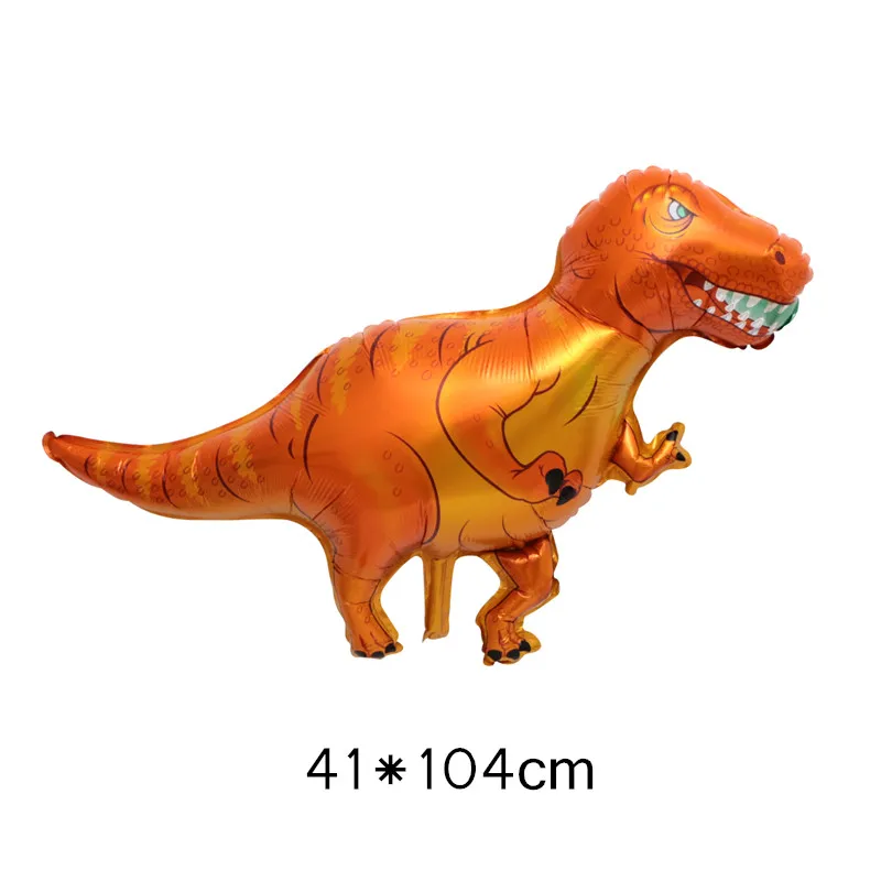 1 шт., тираннозавр, рапторы, трицератопс, динозавр Юрского периода, большой размер, воздушные шары для мальчиков на день рождения, декор для детского душа, гелиевые шары - Цвет: Overlord Red Dragon