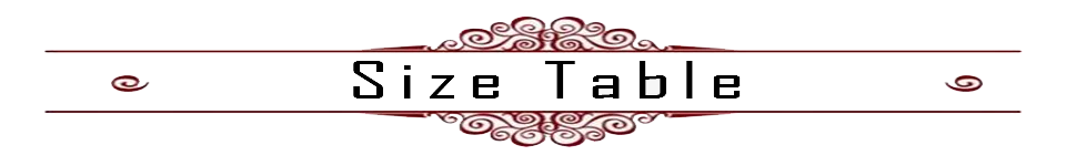 Size Table
