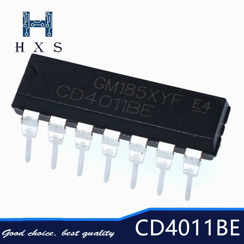 10 шт. CD4011BE CD4011 4011BE DIP14 DIP-14 лет новый и оригинальный | Обустройство дома