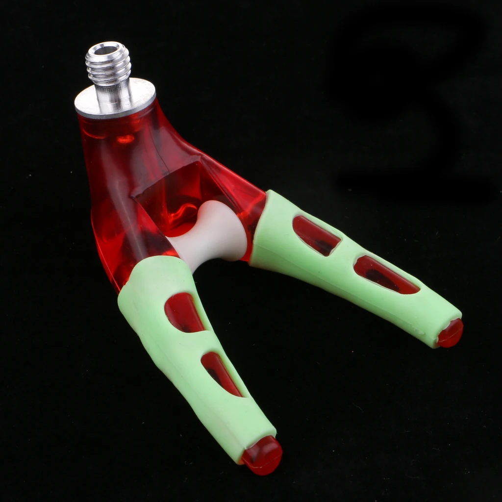Built-in Light Carp Fishing Rod Rest Holder Luminous Plastic Butt Rod Stand Bracket Support