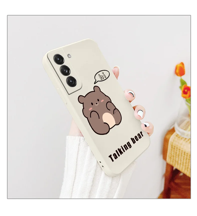 Cute For Samsung Galaxy S21 S20 FE S10 Note 20 10 Plus Case Bear Soft Cover A72 A52 A42 A32 A71 A51 A41 A31 A21S Phone Case Cute For Samsung Galaxy S21 S20 FE S10 Note 20 10 Plus Case Bear Soft Cover A72 A52 A42 A32 A71 A51 A41 A31 A21S Phone Case