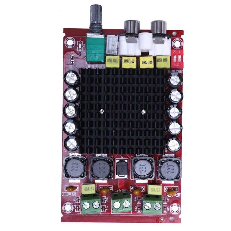 TDA7498 Класс D Цифровой усилитель доска 2x100 Вт двухканальный АУДИО стереоусилитель