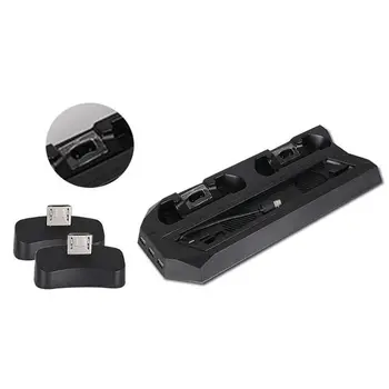 

Vertical Stand Charger for PS4 Slim Pro Dual Console Controller with Cooling Fan 28TE