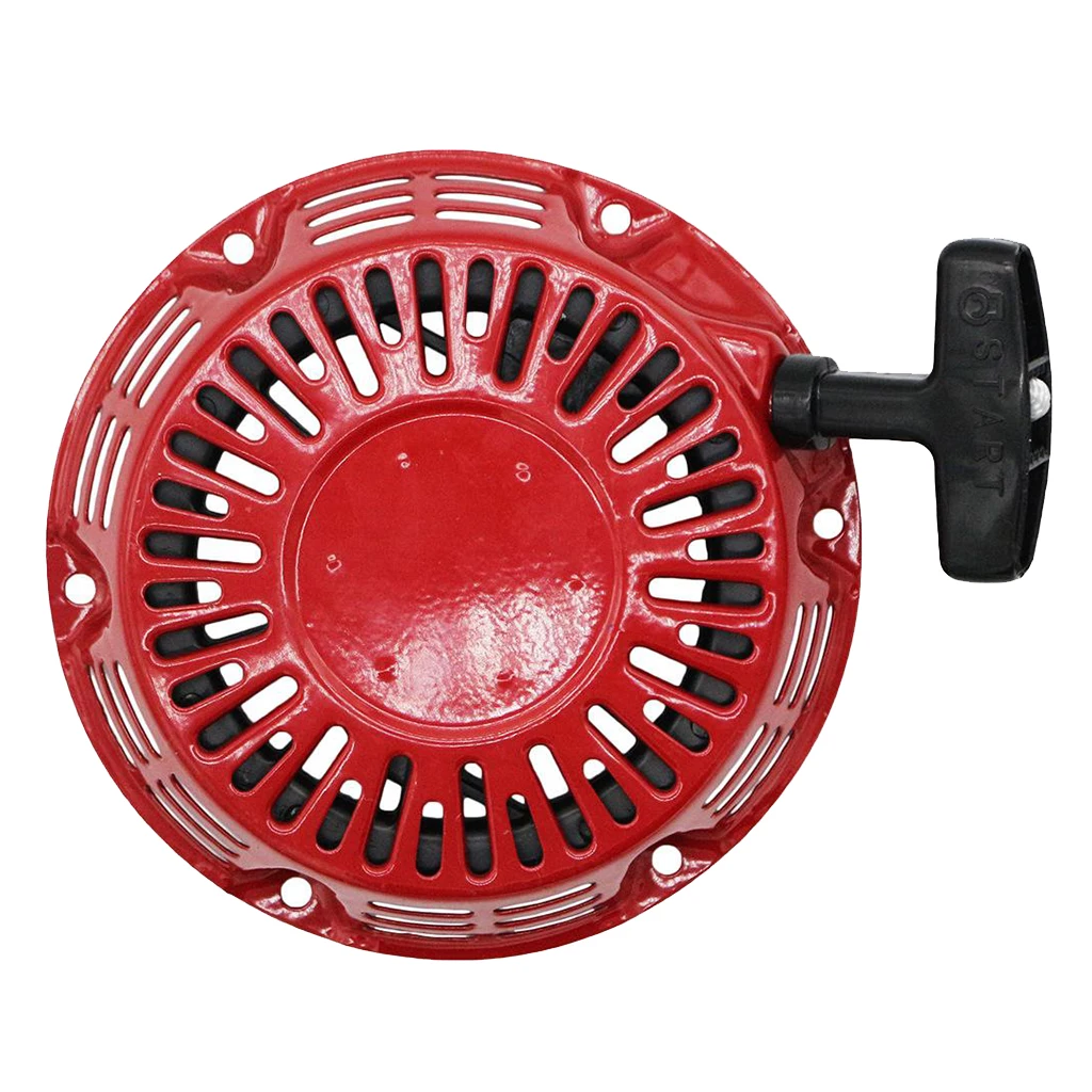 

Pull Rope Starter Start Recoil Starter for Honda GX120 GX160 GX200 Pull Starter 5.5HP 6.5HP Generator Parts Red Easy Install