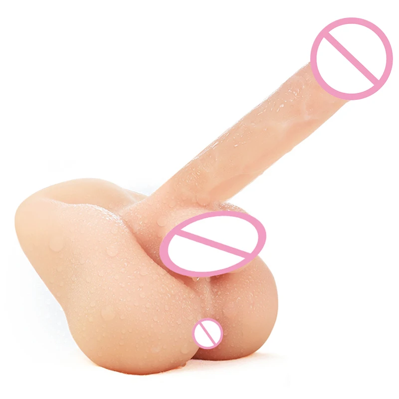 Dildo Ass Lifelike Testicle Male Realistic Penis Ass Sex Doll for Women and Men Large Penis and Tight Anus Dildo Sex Toy