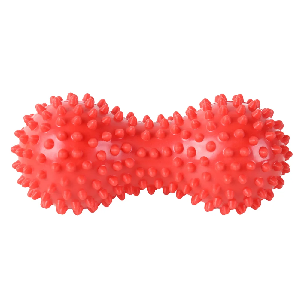 Foot Roller Peanut Double Lacrosse Spiky Myofascial Balls for Plantar Fasciitis Mobility Back